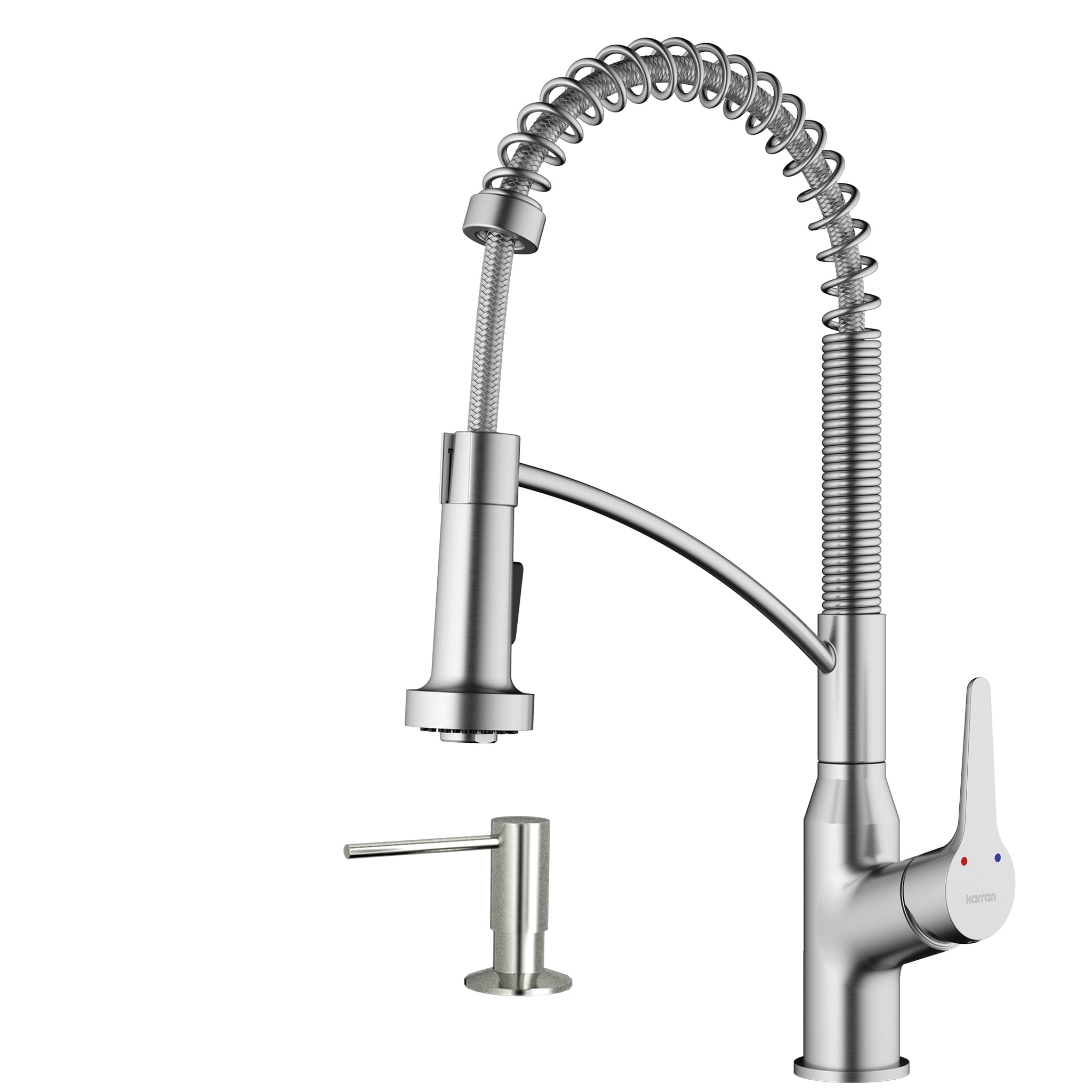 Karran Usa KKF210SD35SS Scottsdale 1.8 GPM Single Hole Kitchen Faucet - Stainless Steel