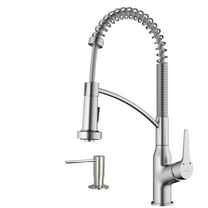 Karran Usa Kkf210sd35 Scottsdale 1.8 GPM Single Hole Kitchen Faucet - Stainless Steel