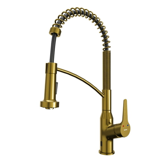 Karran Usa Kkf215 Alston Touchless 1.8 GPM Single Hole Kitchen Faucet - Gold