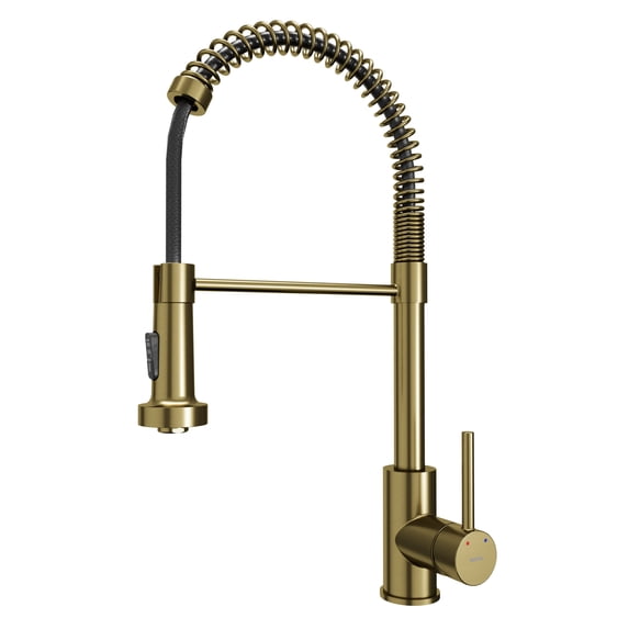 Karran Usa KKF228BG Loxton Touchless 1.8 GPM Single Hole Kitchen Faucet - Gold