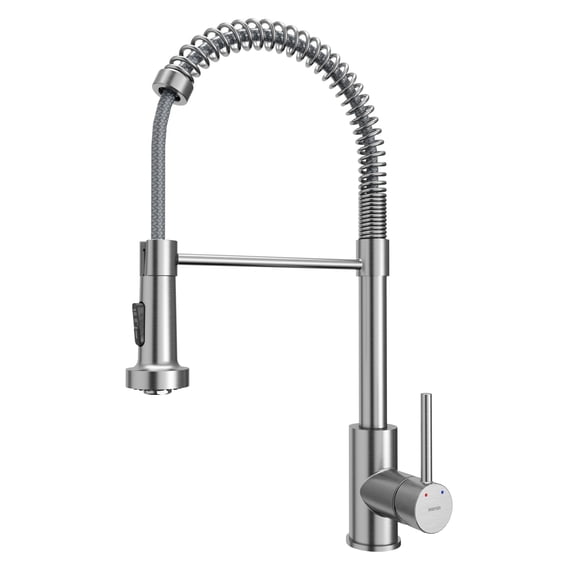 Karran Usa KKF228SS Loxton Touchless 1.8 GPM Single Hole Kitchen Faucet - Stainless Steel