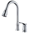 thumbnail image 1 of Karran Usa Kkf260 Hillwood 1.8 GPM Single Hole Pull Down Kitchen Faucet - Chrome, 1 of 5