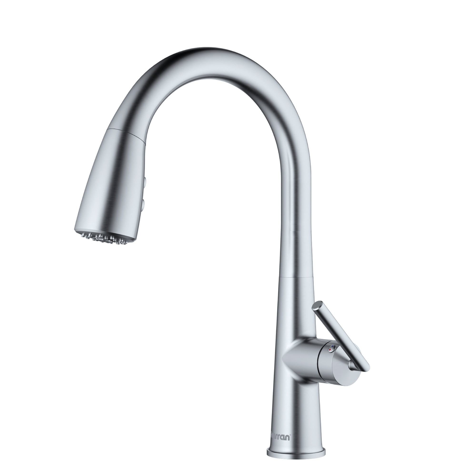Stainless Steel Single Handle Pull Down Sprayer Kitchen Faucet