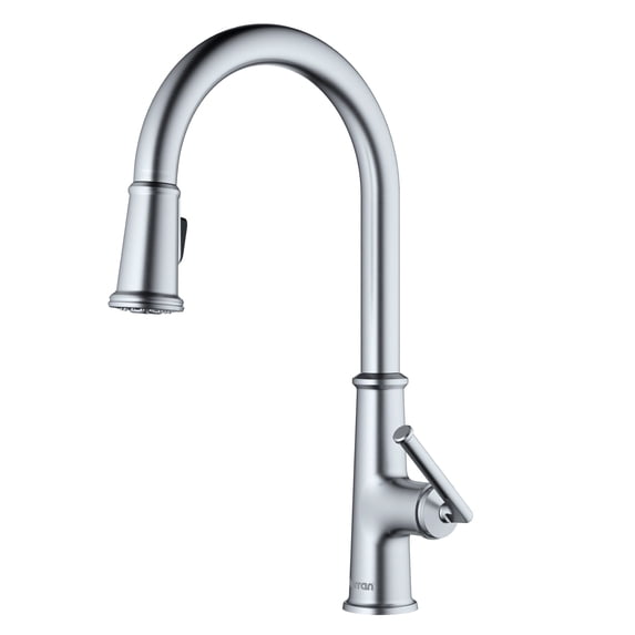 Karran Usa KKF330SS Elwood 1.8 GPM Single Hole Pull Down Kitchen Faucet - Stainless Steel