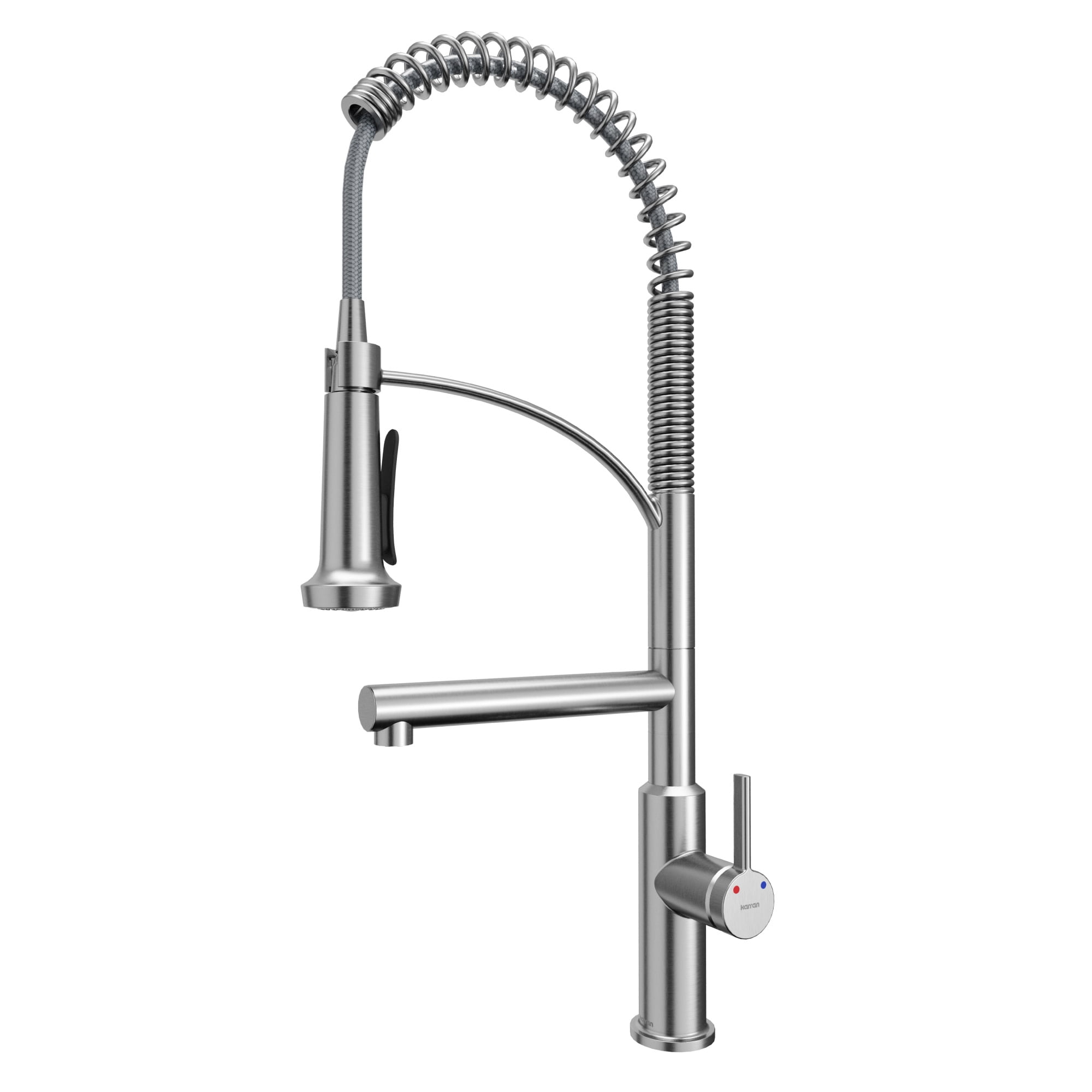 Stainless Steel Pull-Down Kitchen Faucet with Pot Filler