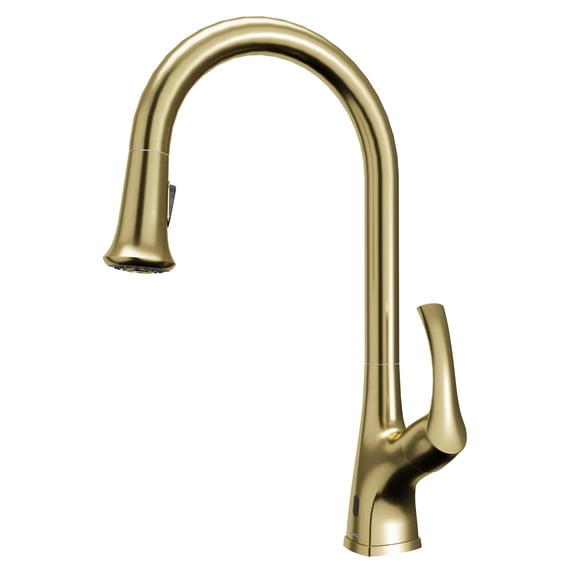 Karran Usa KKF375BG Chantilly Touchless 1.8 GPM Single Hole Kitchen Faucet - Gold