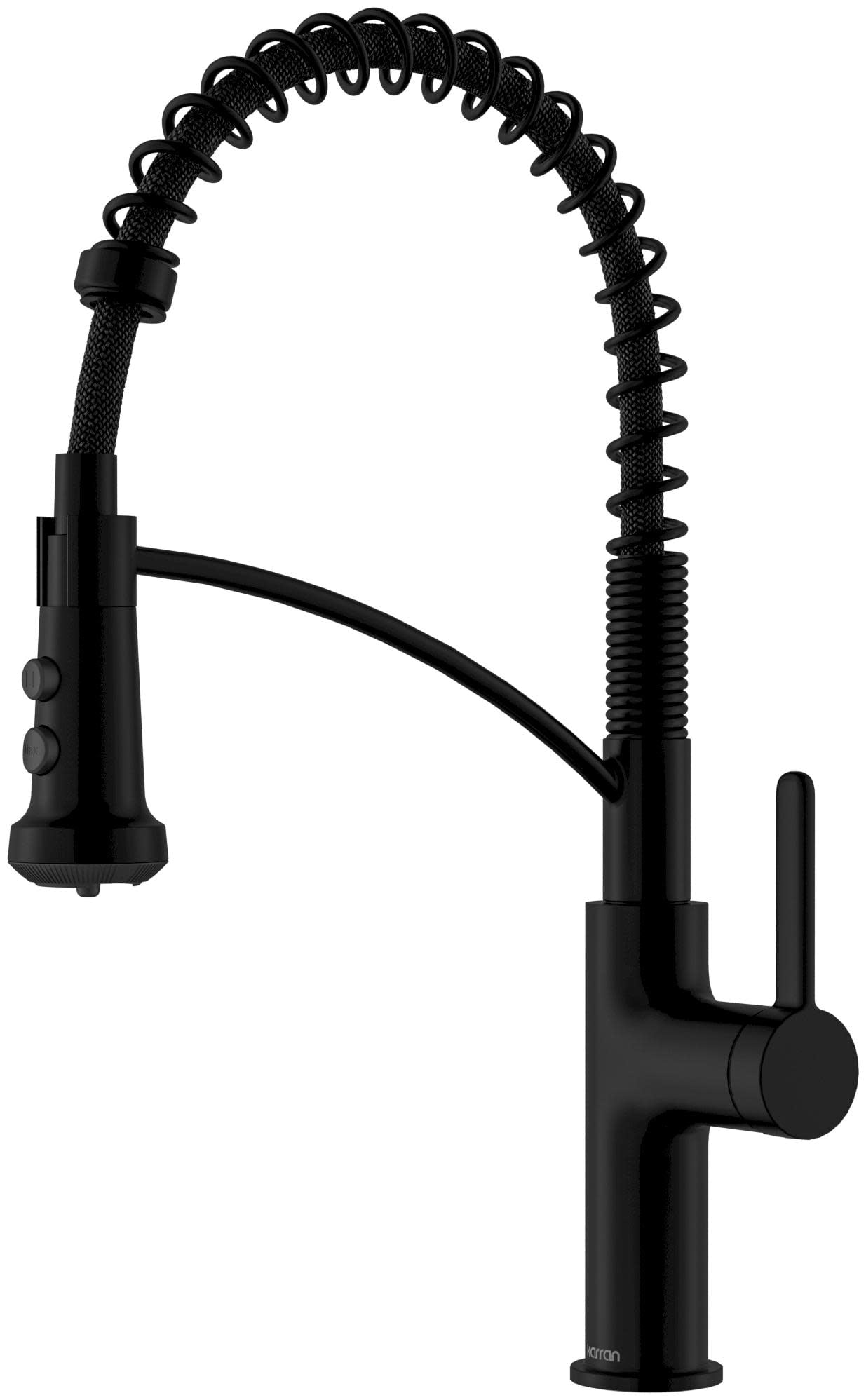 Karran Usa KKF740MB Scottsdale 1.8 GPM Single Hole Pull Down Kitchen Faucet - Black