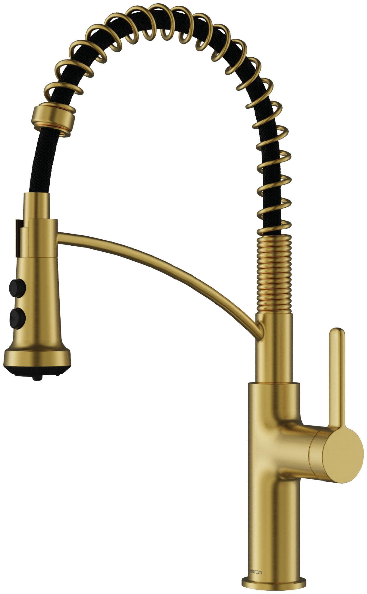Karran Usa KKF740SFBG Scottsdale 1.8 GPM Single Hole Pull Down Kitchen Faucet - Spot-Free