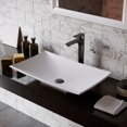 thumbnail image 1 of Karran Usa Qm170 Quattro Matte 25-1/4" Rectangular Acrylic Vessel Bathroom Sink - White, 1 of 5