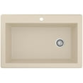 thumbnail image 1 of Karran Usa Qt-670 Quartz Qt 33" Drop In Single Basin Quartz Composite Kitchen Sink - Beige, 1 of 7