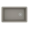 thumbnail image 1 of Karran Usa Qu-670 Undermount Quartz/Granite 32" Single Bowl Kitchen Sink - Concrete, 1 of 5