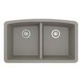 thumbnail image 1 of Karran Usa QU-710-CN Quartz Qu 32" Undermount Double Basin Quartz Composite Kitchen Sink -, 1 of 5