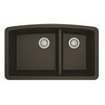 thumbnail image 1 of Karran Usa QU-711-BR Quartz Qu 32" Undermount Double Basin Quartz Composite Kitchen Sink -, 1 of 5