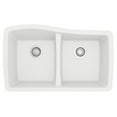 thumbnail image 1 of Karran Usa Qu-720 Quartz Qu 33-1/2" Undermount Double Basin Quartz Composite Kitchen Sink, 1 of 5