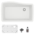 thumbnail image 1 of Karran Usa Qu-722-Pk1 Quartz Qu 33-1/2" Undermount Single Basin Quartz Composite Kitchen, 1 of 5