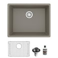 thumbnail image 1 of Karran Usa QU-820-CN-PK1 Quartz Qu 24-3/8" Undermount Single Basin Quartz Composite, 1 of 5