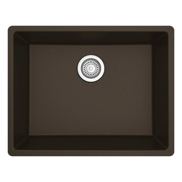 Karran Usa Qu-820 Quartz Qu 24-3/8" Undermount Single Basin Quartz Composite Kitchen Sink