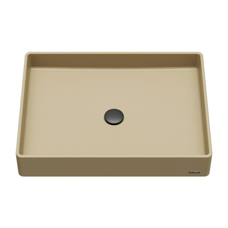 Karran Usa SQS500PG Sternhagen 23-5/8" Rectangular Quartz Composite Vessel Bathroom Sink -