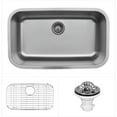 thumbnail image 1 of Karran Usa U-3018-Pk1 U Series 30-1/2" Undermount Single Basin Stainless Steel Kitchen, 1 of 5