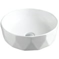 thumbnail image 1 of Karran Usa Vc-422 Valera 16-1/2" Circular Vitreous China Vessel Bathroom Sink - White, 1 of 5