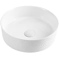thumbnail image 1 of Karran Usa Vc-423 Valera 14-1/8" Circular Vitreous China Vessel Bathroom Sink - White, 1 of 5