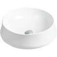 thumbnail image 1 of Karran Usa Vc-428 Valera 18-1/4" Circular Vitreous China Vessel Bathroom Sink - White, 1 of 5