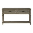 thumbnail image 1 of Lazzara Home Karren Light Brown Wood Console Table With Drawer LX-1689BR-05, 1 of 5