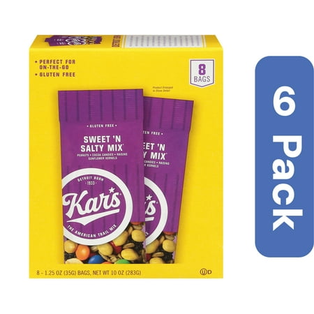 Kars Mix Sweet and Salty 8 ct 10 oz (Pack of 6)