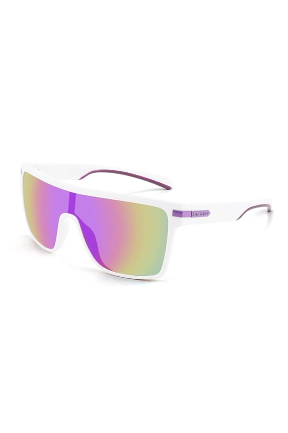 TR90 Polarized Sports Sunglasses for Men Women Flat Top Vintage Square Cycling Running Fishing Golf Hiking Sports Glasses K7034