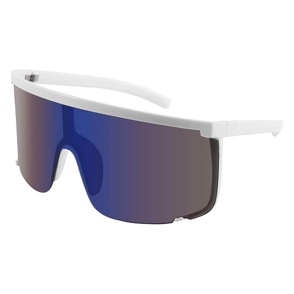 Karsaer Vision Shield Sunglasses for Men Women Oversized Neon 80s 90s Visor Shades Sports Style Outdoor Cycling Ski K5030