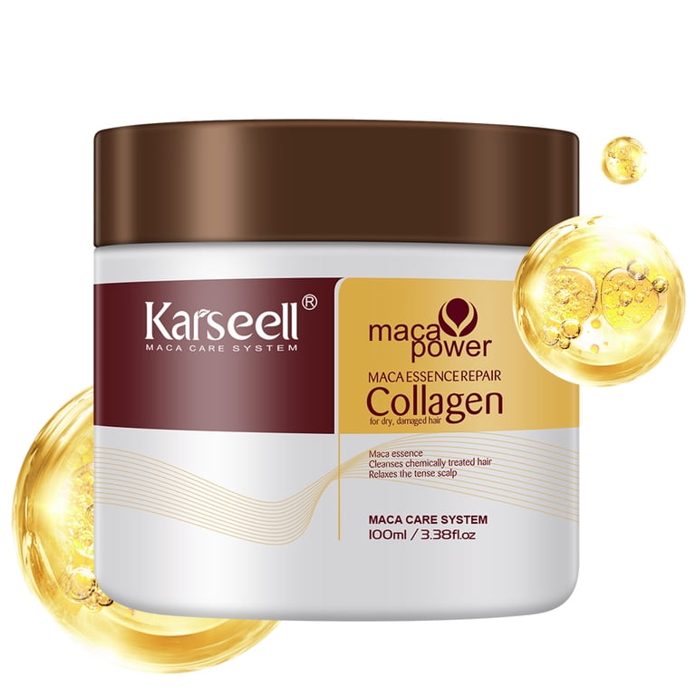 Karseell Collagen Hair Treatment, 3.38 fl oz, Deep Repair Mask