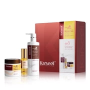 Karseell Shampoo and Conditioner Set, Deep Conditioning Hair Mask & Hair Oil for Damaged Locks, 35.6 fl oz