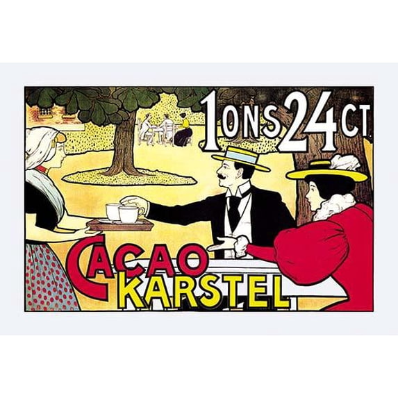 Karstel Cocoa Fine art canvas print (20" x 30")