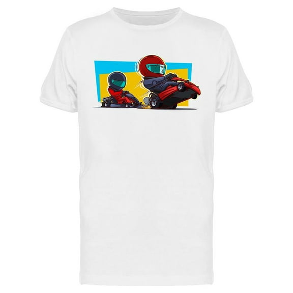 Kart Racers T-Shirt Men -Image by Shutterstock, Male Small