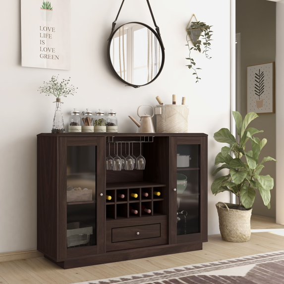 Karthen Espresso Multi-Storage Dining Buffet