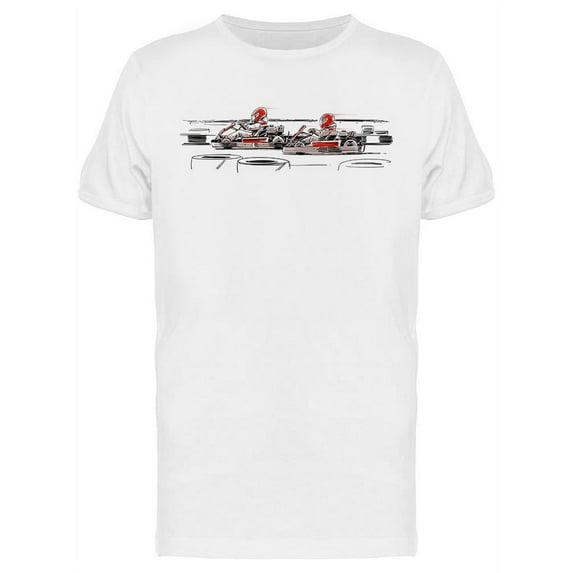 Karting Competition T-Shirt Men -Image by Shutterstock, Male Medium