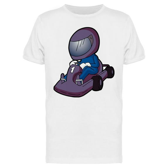 Karting Draw Design T-Shirt Men -Image by Shutterstock, Male x-Large