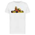 thumbnail image 1 of Karting Race Rider  T-Shirt Men -Image by Shutterstock, Male 3X-Large, 1 of 2