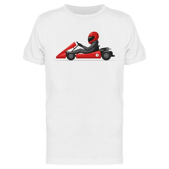 Karting Race T-Shirt Men -Image by Shutterstock, Male XX-Large