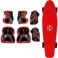 thumbnail image 1 of Kartium Skateboards Complete 22 Inch, Plastic Mini Cruiser Retro Skateboard for Kids Boys Girls Teens Youths Adults and Beginners, 1 of 6