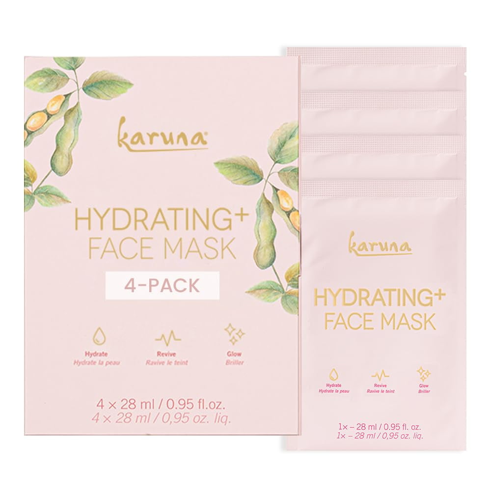 Karuna Skin Hydrating+ Facial HYZ01 Mask for WellMoisturized & Skin