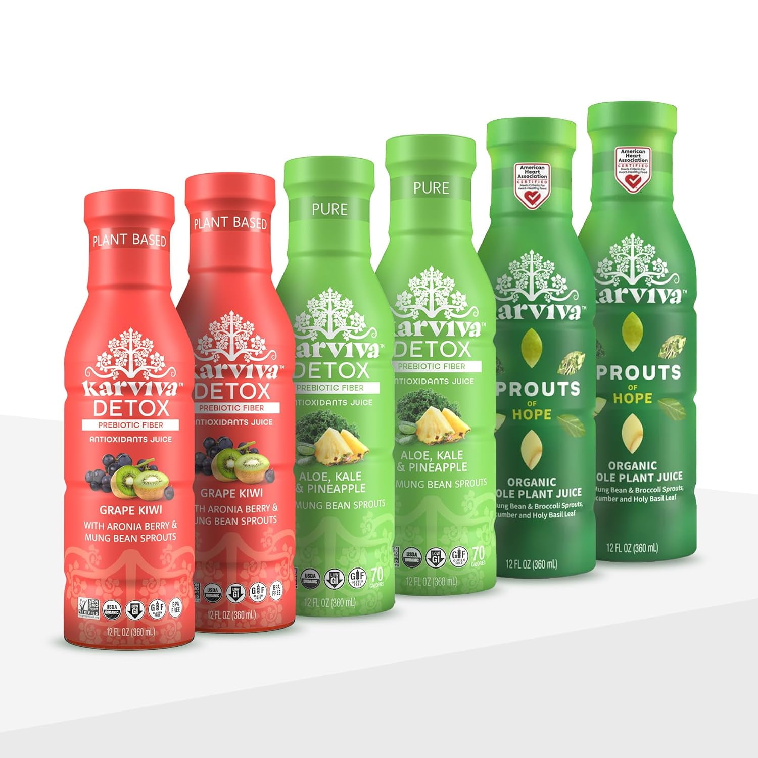 Karviva Sprouts Juice, 12 Fl oz (6-Count)