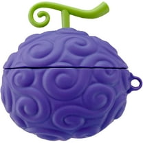 Karvnar 3D Devil Fruit Wireless Charging Earbud Case with Carabiner