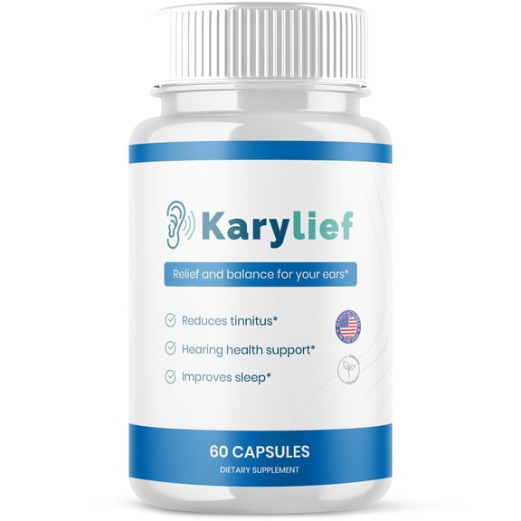 Karylief Advanced Hearing Support Pills Natural Ear Health Support 60 Capsules