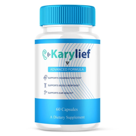 Karylief Tinnitus Capsules, Kary lief Ear Health Support (60 Capsules)