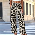 thumbnail image 1 of Karymi Athletic Shorts for Women Unisex Printed Casual Lounge Pants, Elastic Waist with Adjustable Drawstring Loose Straight Long Home Trousers with Side Pockets Women Clothing, 1 of 6