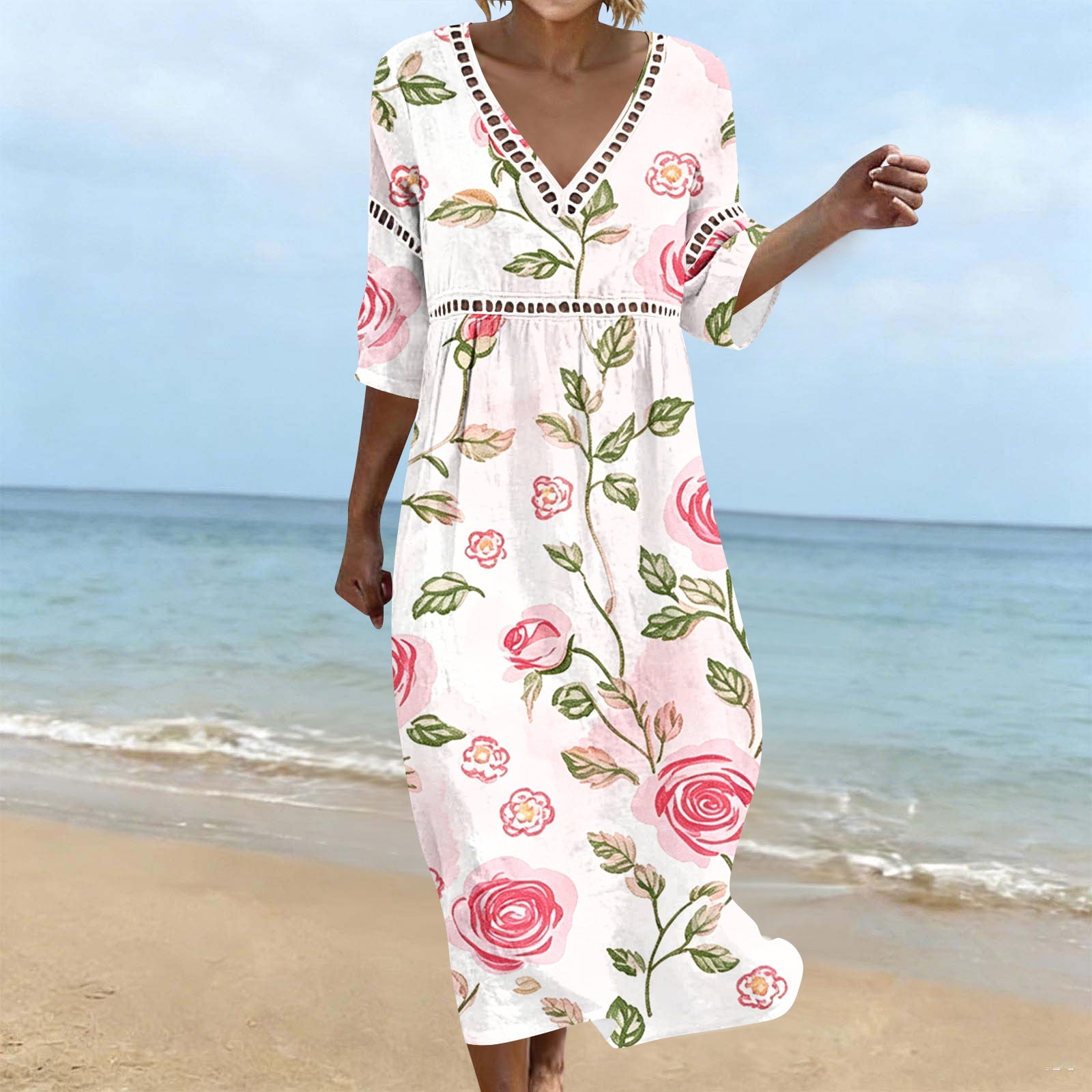 cut loose dresses Cut Loose Cut Loose Grey Stripe Crinkle