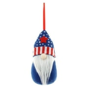 Karymi Independence Day American Day Rudolph Faceless Dwarf Pendant Ornaments Holiday Decoration Pendant Flash Deals Clearance Independence Day,Party In The Usa,Decorations,Patriotic Decorations