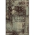 thumbnail image 1 of Kas Blue/Mocha Palette Hand-Tufted 100% Polyester 5' x 7' - Area Rug, 1 of 2