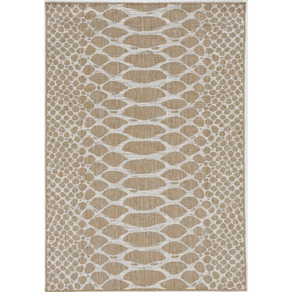 Kas Rugs Provo Abstract Net Indoor / Outdoor Rug